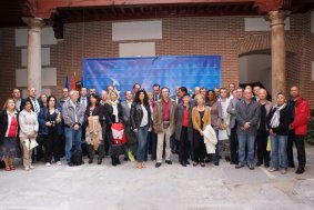 La delegación francesa en la sede de la FEMP