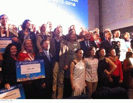 Acto de entrega de los diplomas Ciudad Amiga de la Infancia. Foto: UNICEF España