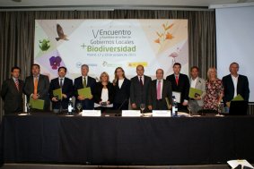 Los premiados posan tras recibir los galardones. 