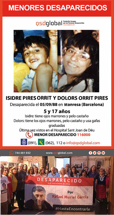 Cartel de desaparecidos